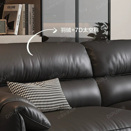 DIPU Jasper Retro Leather Sofa from DIPU