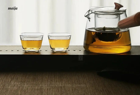 JOTO Glass Boiling Teapot Electric Ceramic High Temperature Tea Set from JOTO