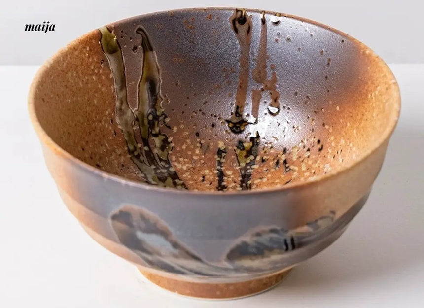 OKADA YAKI 6-Inch Japanese Soup Bowl from OKADA YAKI