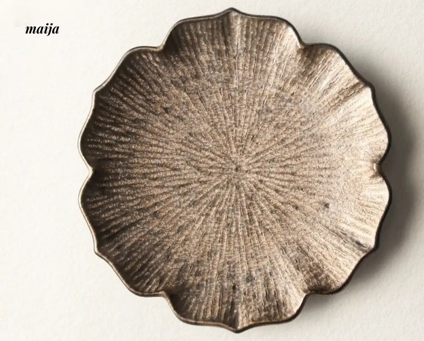 JOTO Handmade Japanese Dinner Plate Tableware from JOTO