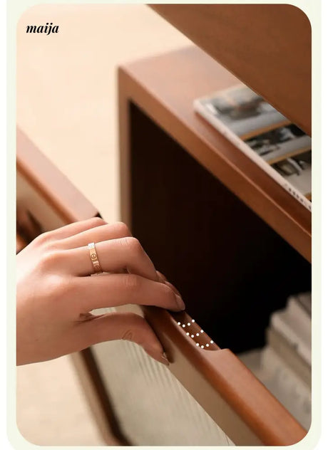 OCC Japanese Solid Wood Bedside Cabinet from OCC