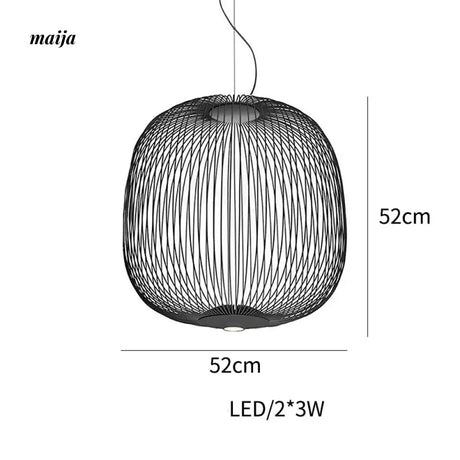 Bird Cage Slim Ceiling Light from maija