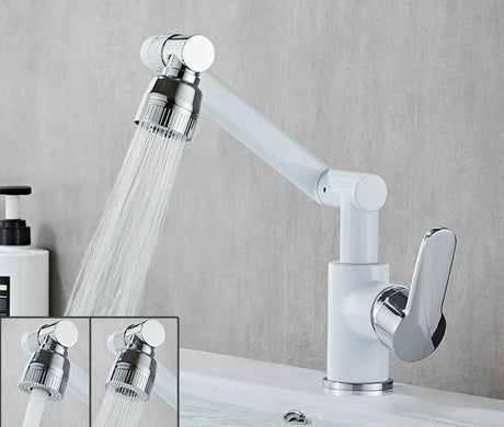 Universal Rotating Copper Washbasin Faucet from Kaiyashi