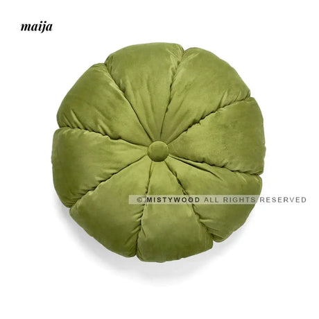 MISTYWOOD Circular Velvet Decorative Pillow from MISTYWOOD