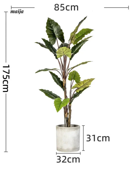 Artificial Rainbow Taro Plant from maija