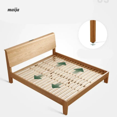 GENJI Arabella Solid Wood Bed from GENJI