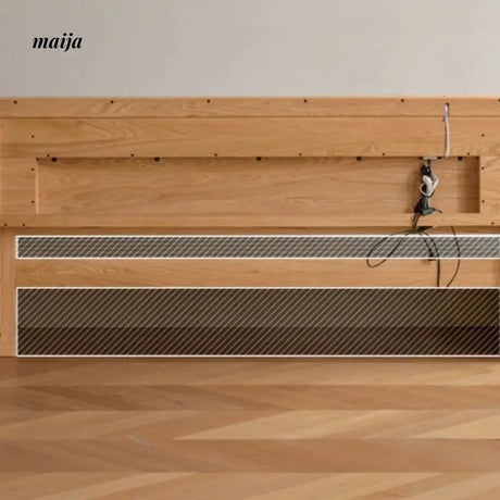 GENJI Elysia Solid Wood Box Bed from GENJI