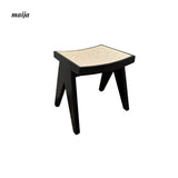 19 DREAM SPACE Japanese Entryway Shoe Stool from 19 DREAM SPACE