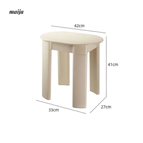 Dulcie Plastic Stool from maija