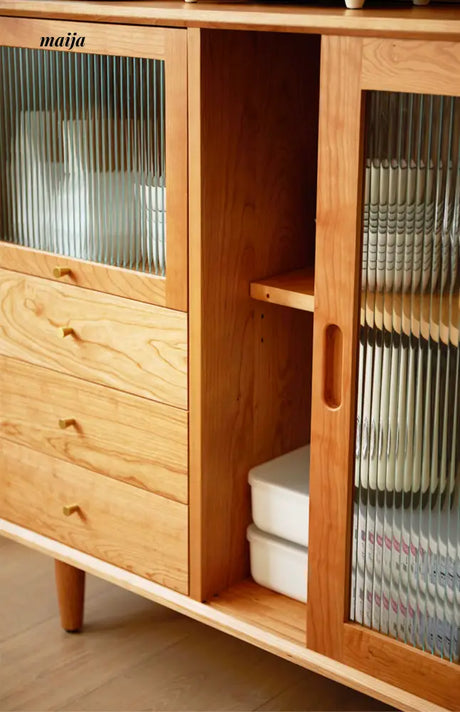 XIXI Hendricks Solid Wood Kitchen Cabinet from XIXI