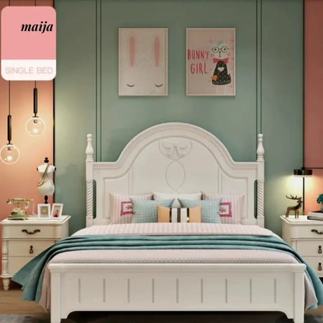 White Valentine Children's Bed from BETTYLEI