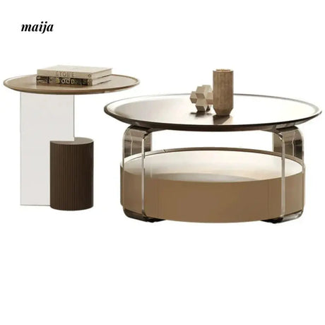TIDELEADER Spoleto Acrylic Coffee Table from TIDELEADER