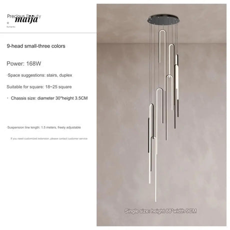 Calais Staircase Chandelier from maija