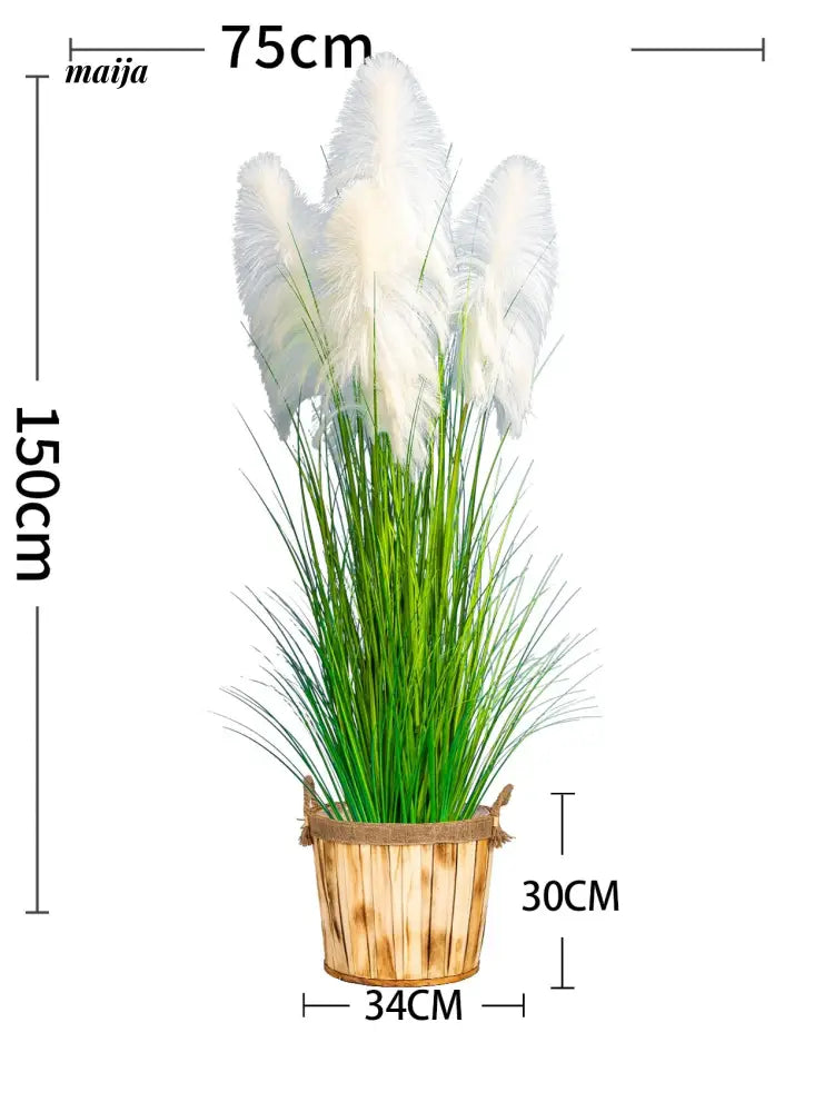 Artificial Reed Grass Plant from maija