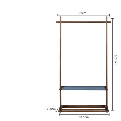 Jessie Solid Wood Clothing Rack from maija