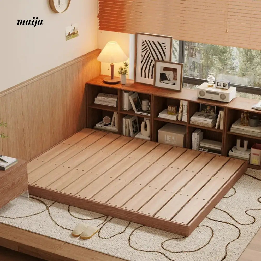 Tatami Solid Wood Platform Bed from AI