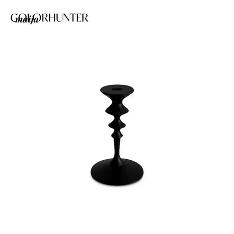 COLOURHUNTER Genuine Black Retro Candle Holder from COLOURHUNTER