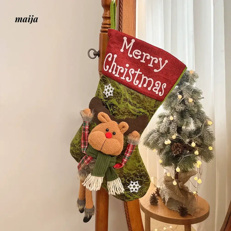 MELONGIRL High-end Christmas Socks Gift Bag from MELONGIRL