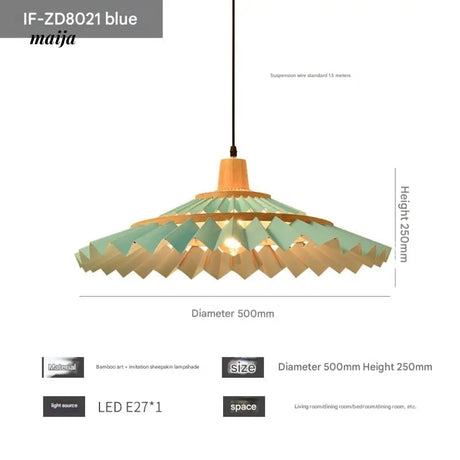 ZHONGSHAN Japanese Ceiling Lamp with Umbrella Design from ZHONGSHAN