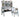 Sierra Adjustable Learning Desk Suite from maija