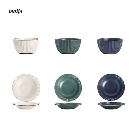 Yuka Ceramic Rice Bowls from maija