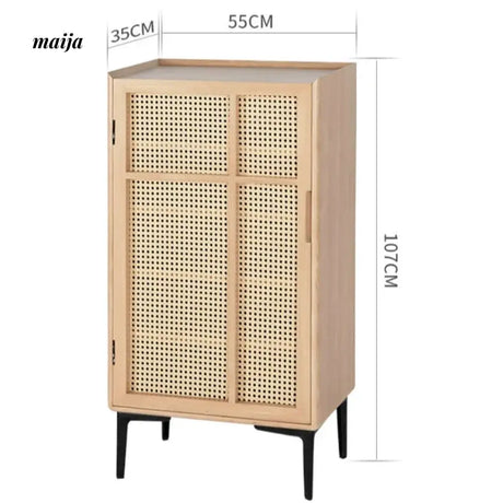 Wilkerson Rattan Shoe Cabinet from maija