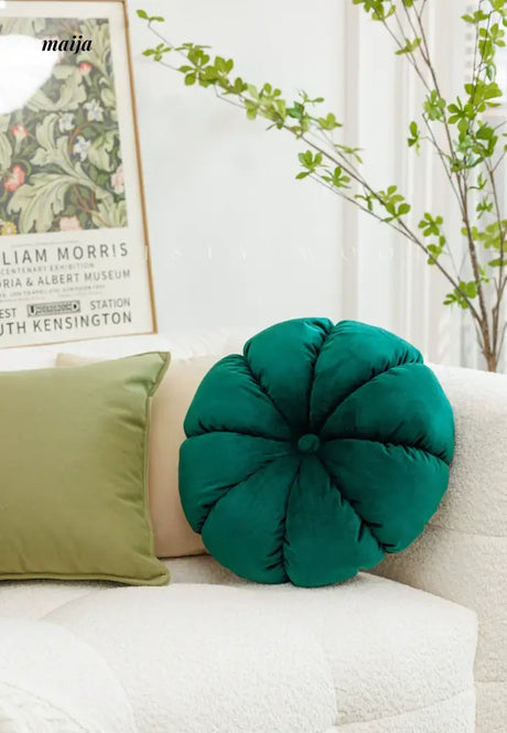 MISTYWOOD Green Modern Minimalist Pillow from MISTYWOOD