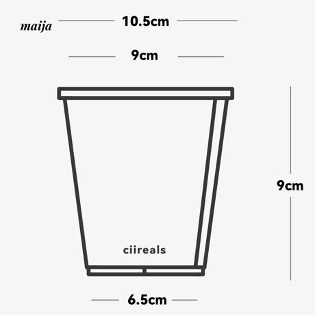 CIIREALS Overnight Toast Ceramic Planter from maija