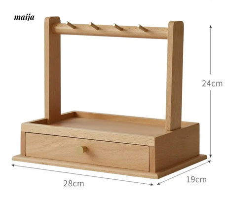 KIMACHI Wooden Jewelry Storage Box from KIMACHI
