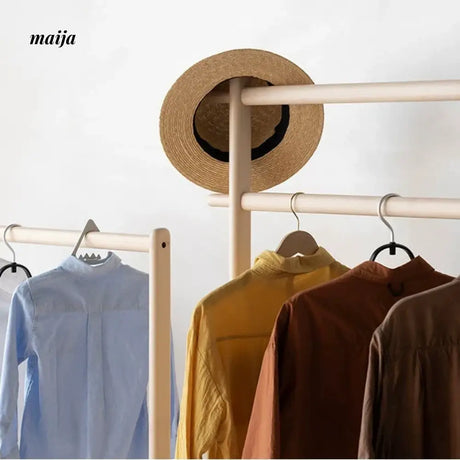 Esme Solid Wood Clothing Rack from maija