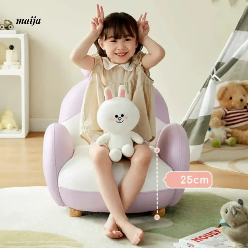 LINSYKIDS Cartoon Children's Reading Sofa from LINSY KIDS