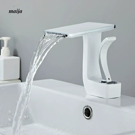 Feline Creative Waterfall Basin Faucet from Kaiyashi