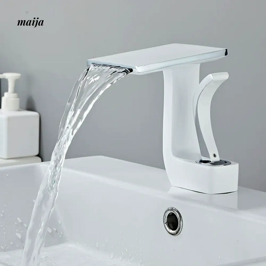 Feline Creative Waterfall Basin Faucet from Kaiyashi