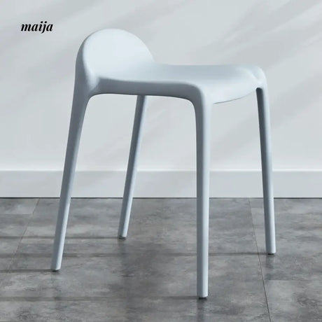 (Set of 2) Low Backrest Pastel Colour Dining Chair from Yishengtao