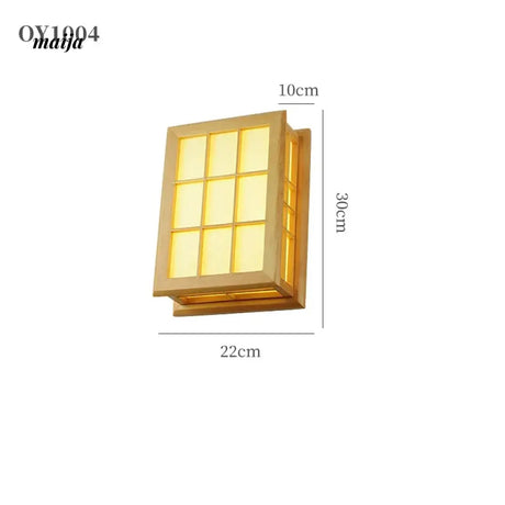 ZHONGSHAN Japanese Wall Sconce for Living Room from ZHONGSHAN