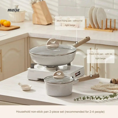 CAROTE Non-Stick Frying Pot Set for Home Use from CAROTE