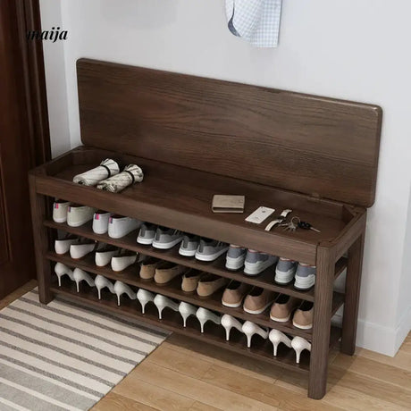 FUYUKI Colorado Shoe Storage Bench from FUYUKI