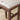 FUYUKI Lawton Dressing Stool from KENZAKI