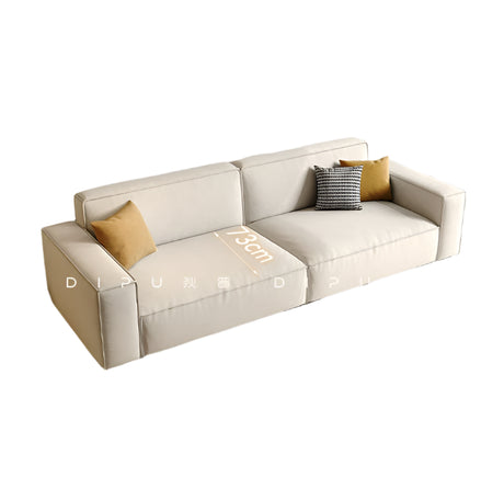 DIPU Aleah Cat-Safe Creamy Style Sofa from DIPU