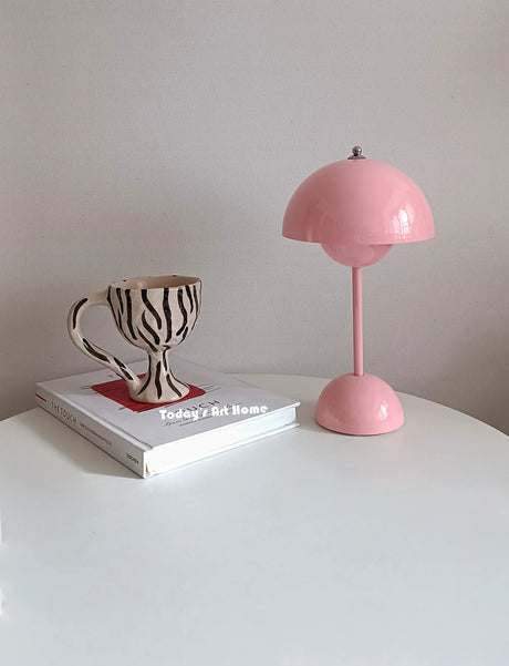 TODAYARTIST Fenella Scandinavian Table Lantern for Bedside Elegance from TODAYARTIST