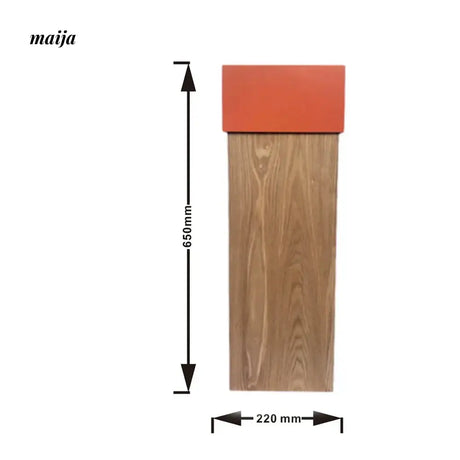 MUSN Cream Wind Trash Bin from MUSN