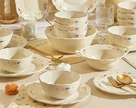 MOSE Creamy High-Quality Tableware Set from MOSE