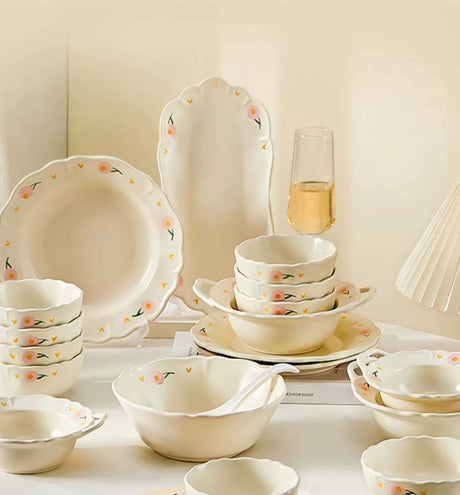 MOSE Creamy High-Quality Tableware Set from MOSE