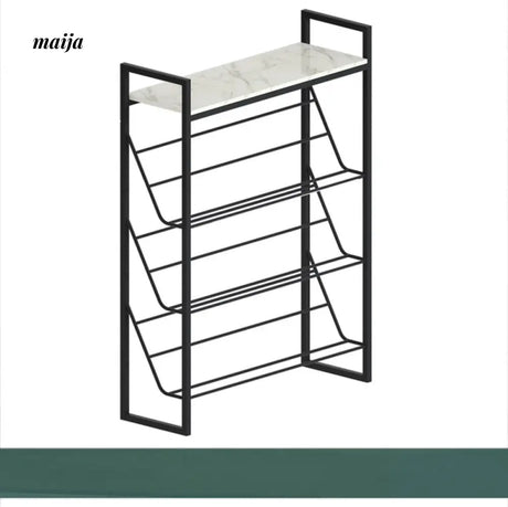 YUJIA Nordic Iron Shoe Rack Multi-Layer Storage from YUJIA