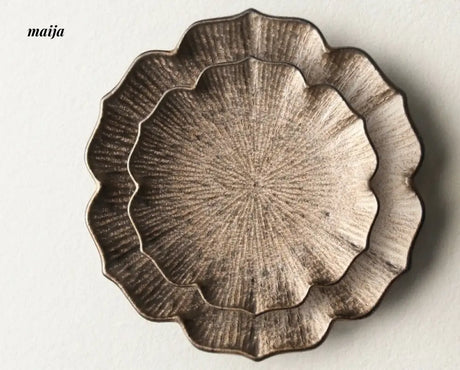 JOTO Handmade Japanese Dinner Plate Tableware from JOTO