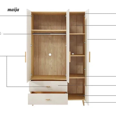 LINSYKIDS Aimee Japanese Style Wardrobe from LINSY KIDS