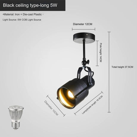 MODENG Retro Spotlight Bar Ceiling Light from MODENG