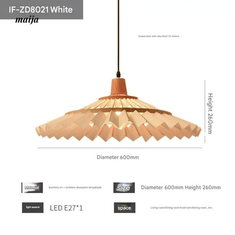 ZHONGSHAN Japanese Ceiling Lamp with Umbrella Design from ZHONGSHAN