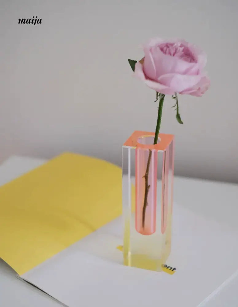 Acrylic Square Vase from maija
