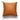 MISTYWOOD Modern Minimalist Leather Orange Pillow from MISTYWOOD
